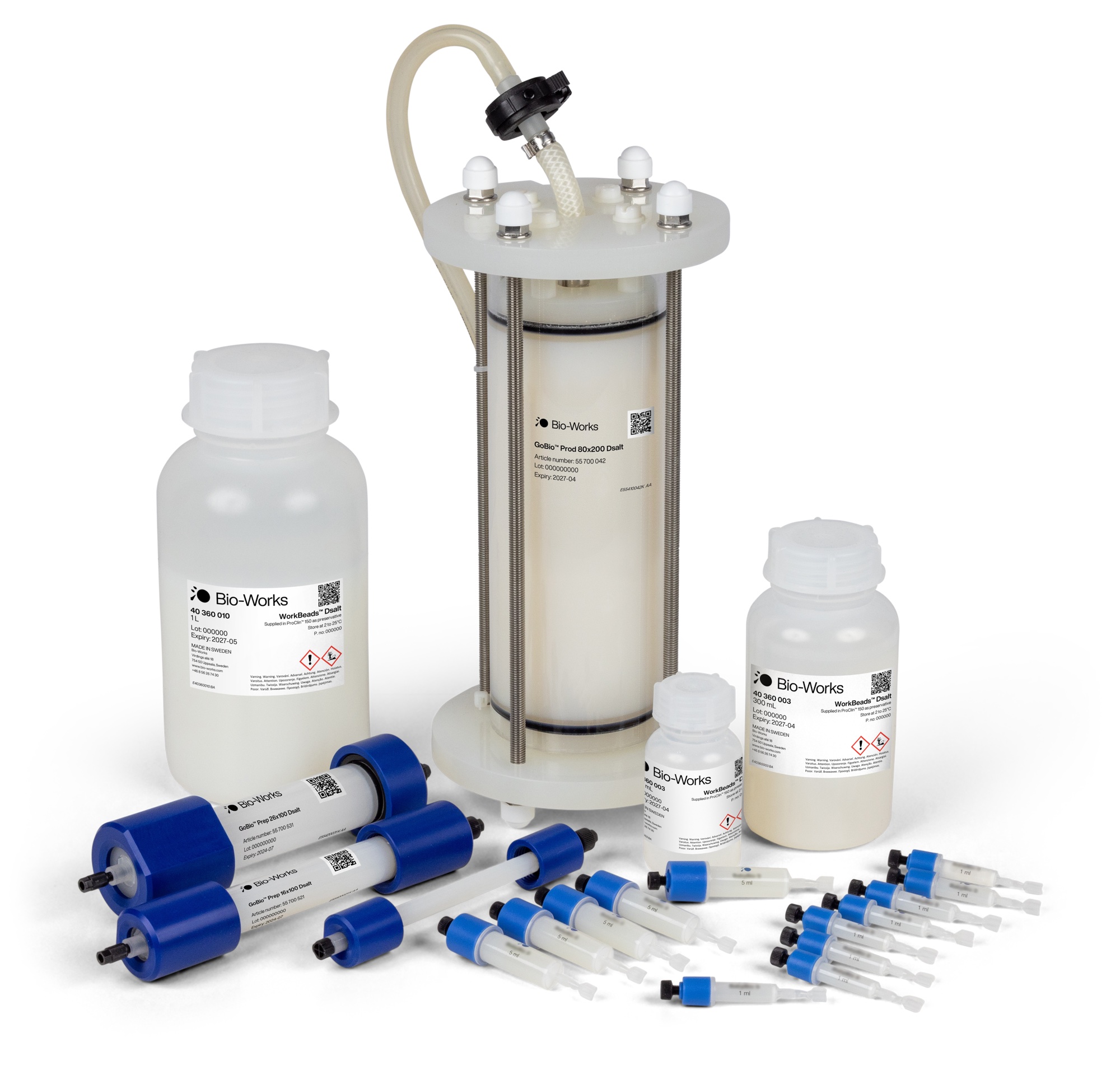 Desalting columns BioWorks